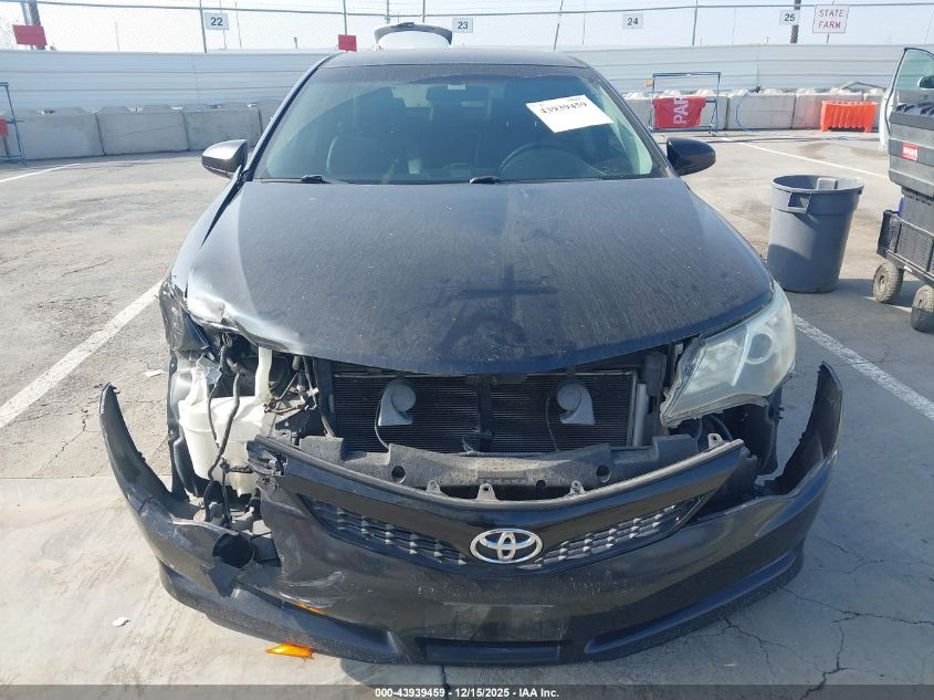 2013 Toyota Camry Se VIN: 4T1BF1FK5DU245859 Lot: 43939459