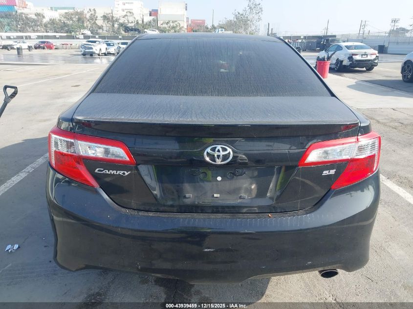 2013 Toyota Camry Se VIN: 4T1BF1FK5DU245859 Lot: 43939459
