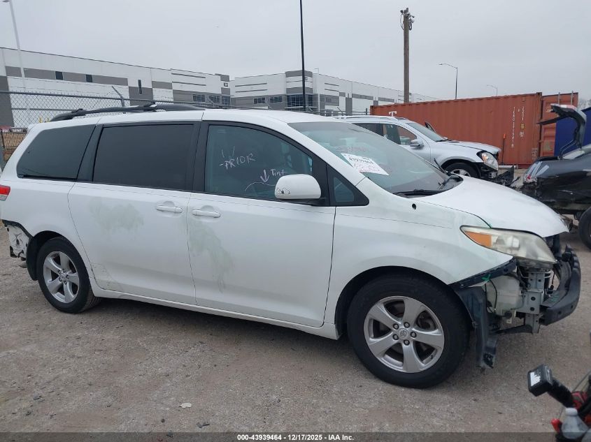 2011 Toyota Sienna Le V6 VIN: 5TDKK3DC2BS091829 Lot: 43939464