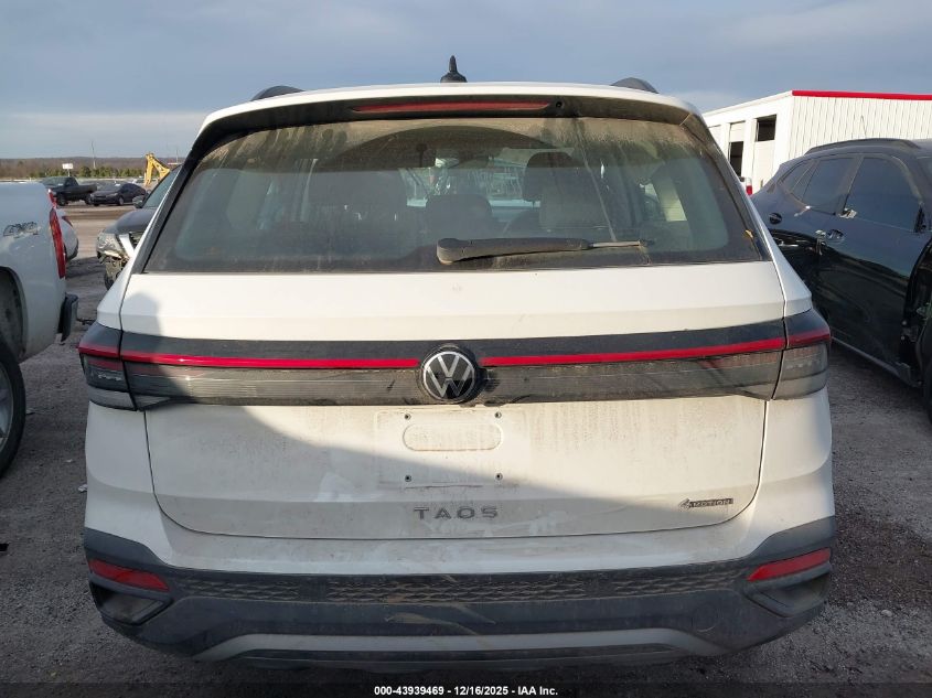2025 Volkswagen Taos 1.5T S VIN: 3VV8C7B22SM047839 Lot: 43939469