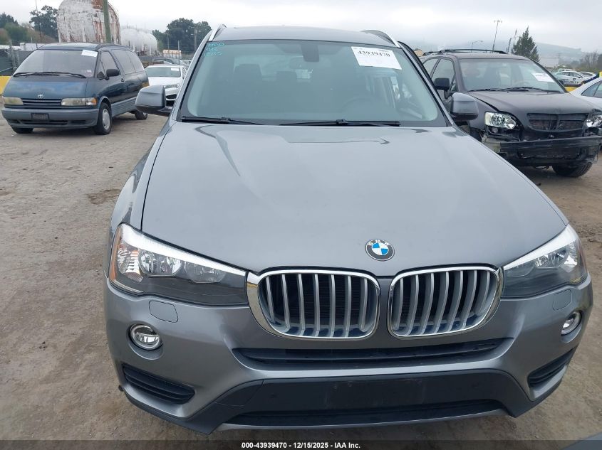 2017 BMW X3 xDrive28I VIN: 5UXWX9C34H0W74095 Lot: 43939470