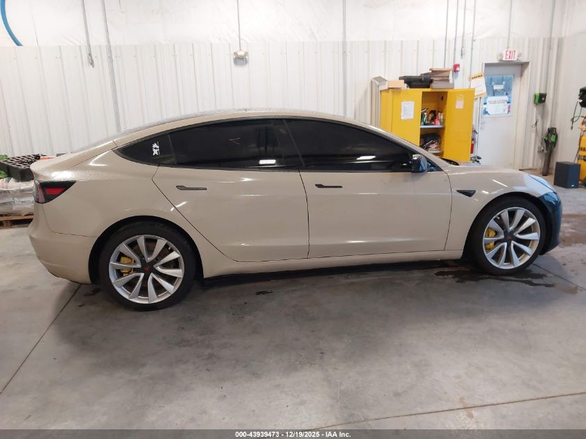 2018 Tesla Model 3 Long Range/Performance VIN: 5YJ3E1EB6JF097044 Lot: 43939473