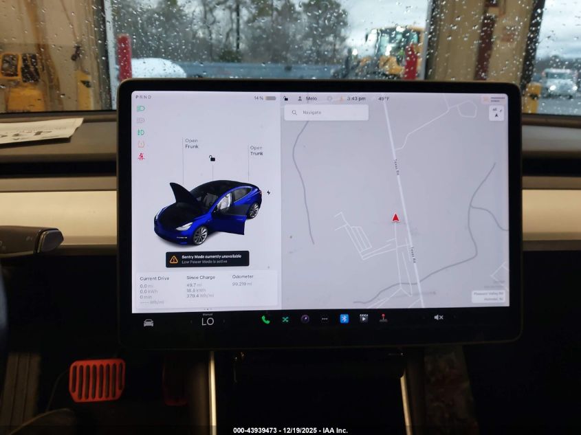 2018 Tesla Model 3 Long Range/Performance VIN: 5YJ3E1EB6JF097044 Lot: 43939473