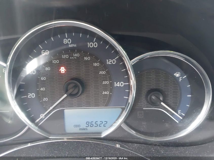 2016 Toyota Corolla Le VIN: 5YFBURHE3GP484182 Lot: 43939477