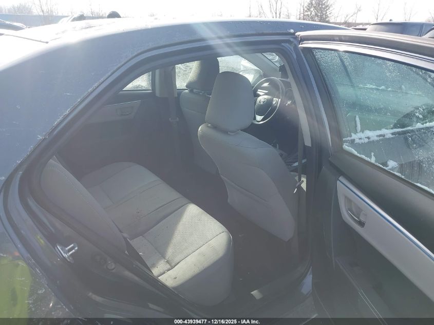 2016 Toyota Corolla Le VIN: 5YFBURHE3GP484182 Lot: 43939477