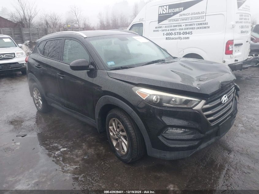 2016 Hyundai Tucson Se VIN: KM8J3CA48GU214411 Lot: 43939481