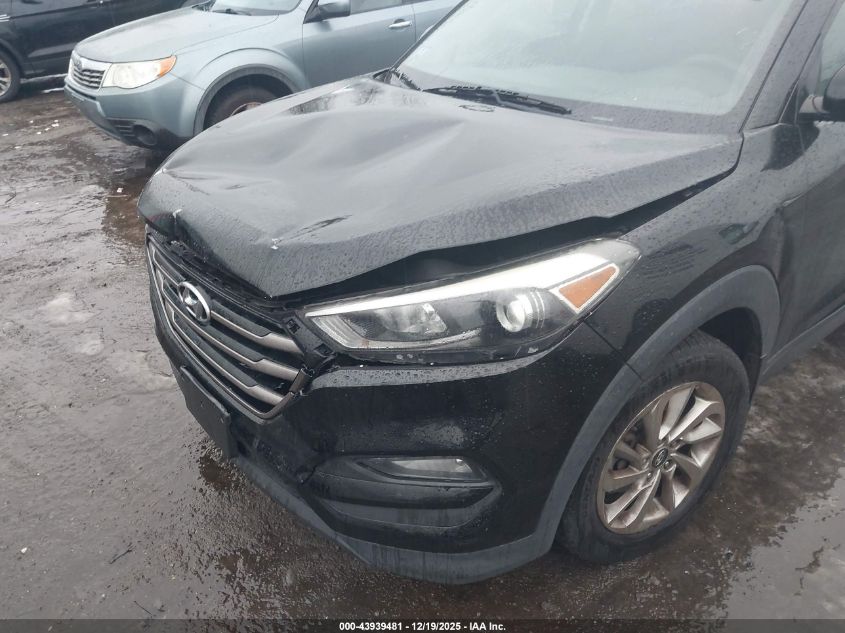 2016 Hyundai Tucson Se VIN: KM8J3CA48GU214411 Lot: 43939481