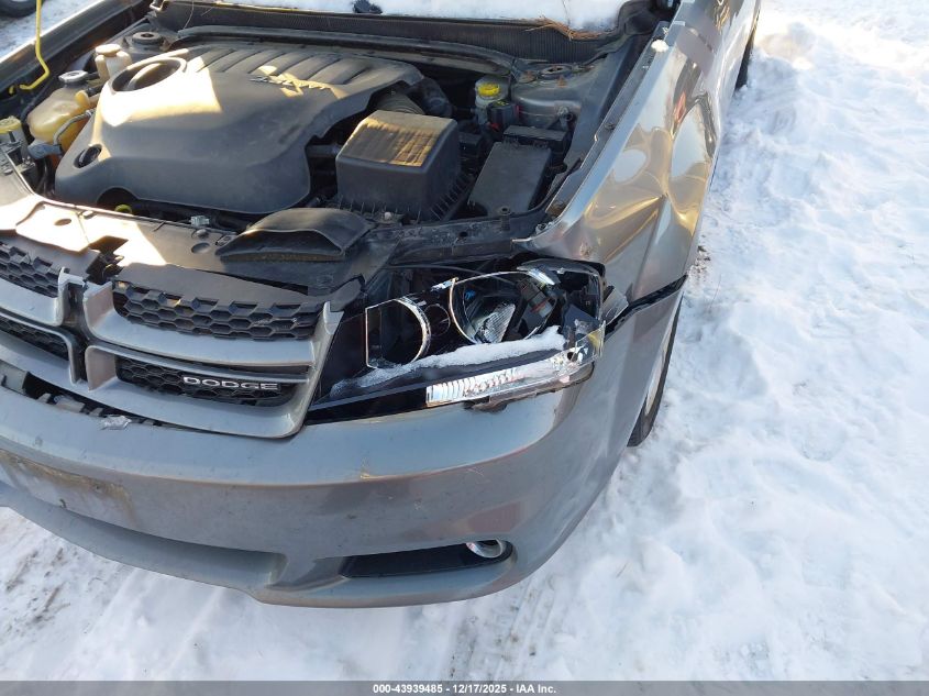 2012 Dodge Avenger R/T VIN: 1C3CDZBG5CN112014 Lot: 43939485