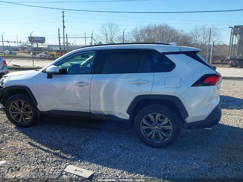 2024 Toyota Rav4 Hybrid Xle Premium VIN: 4T3B6RFV4RU156842 Lot: 43939490