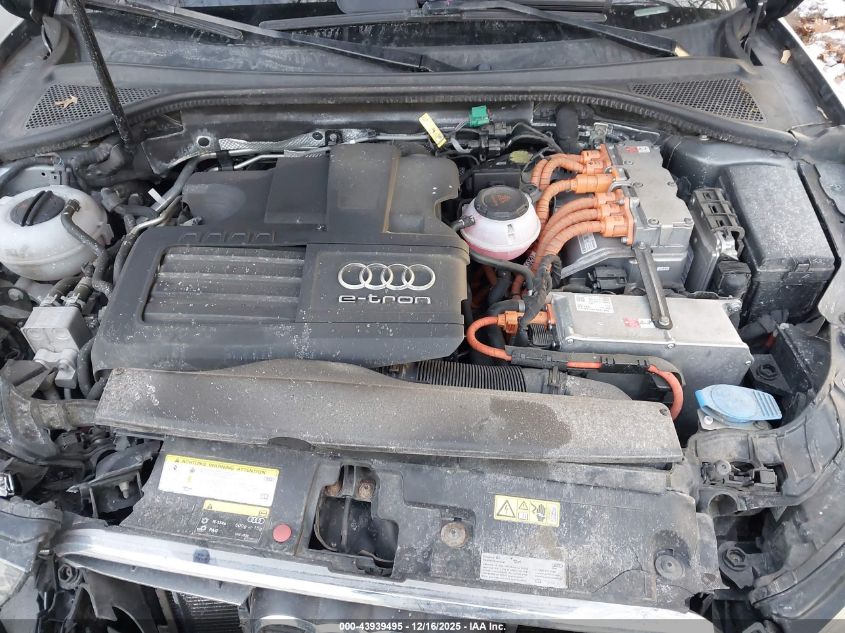 2016 Audi A3 E-Tron 1.4T Premium VIN: WAUUPBFF0GA091891 Lot: 43939495