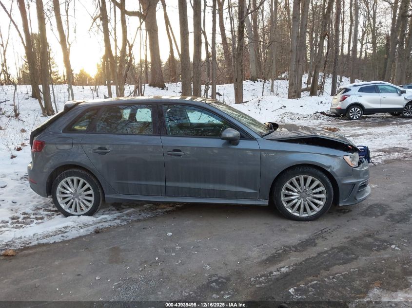 2016 Audi A3 E-Tron 1.4T Premium VIN: WAUUPBFF0GA091891 Lot: 43939495