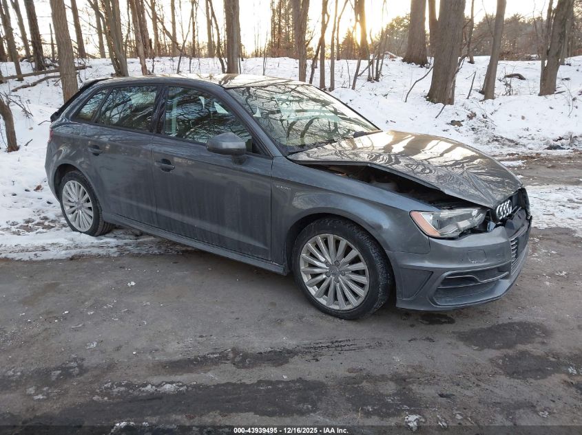 2016 Audi A3 E-Tron 1.4T Premium VIN: WAUUPBFF0GA091891 Lot: 43939495