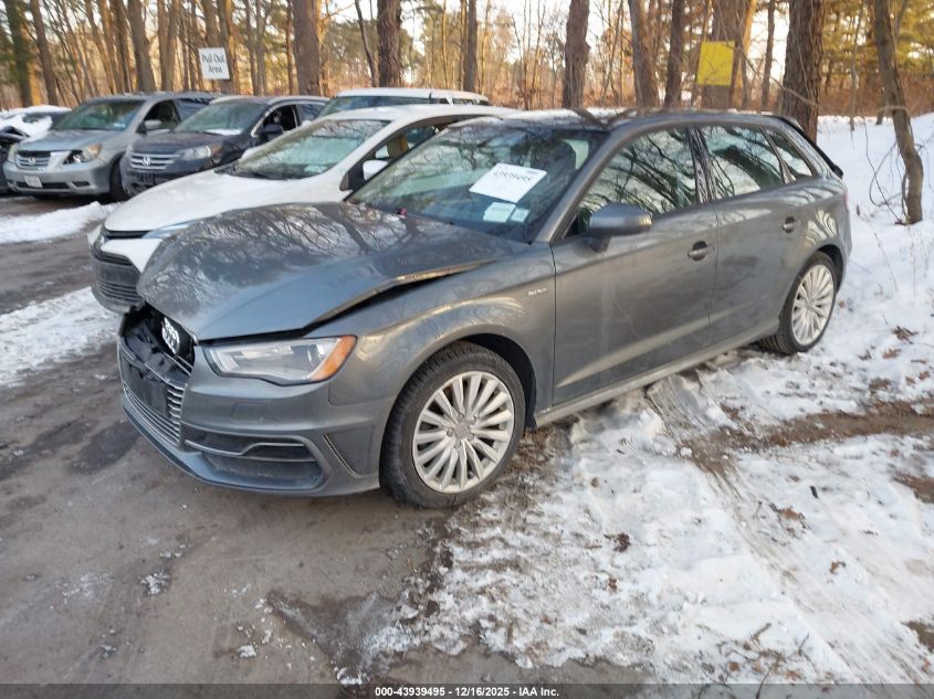 2016 Audi A3 E-Tron 1.4T Premium VIN: WAUUPBFF0GA091891 Lot: 43939495