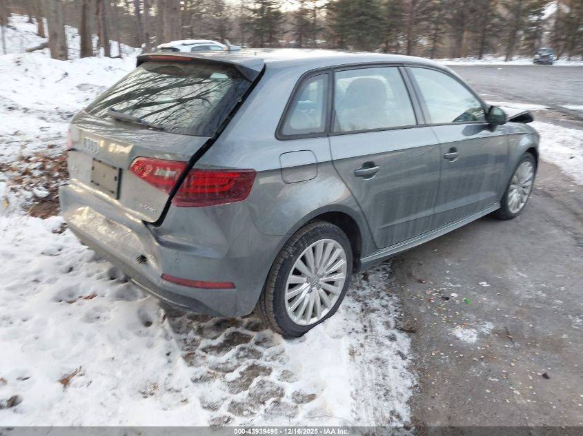 2016 Audi A3 E-Tron 1.4T Premium VIN: WAUUPBFF0GA091891 Lot: 43939495
