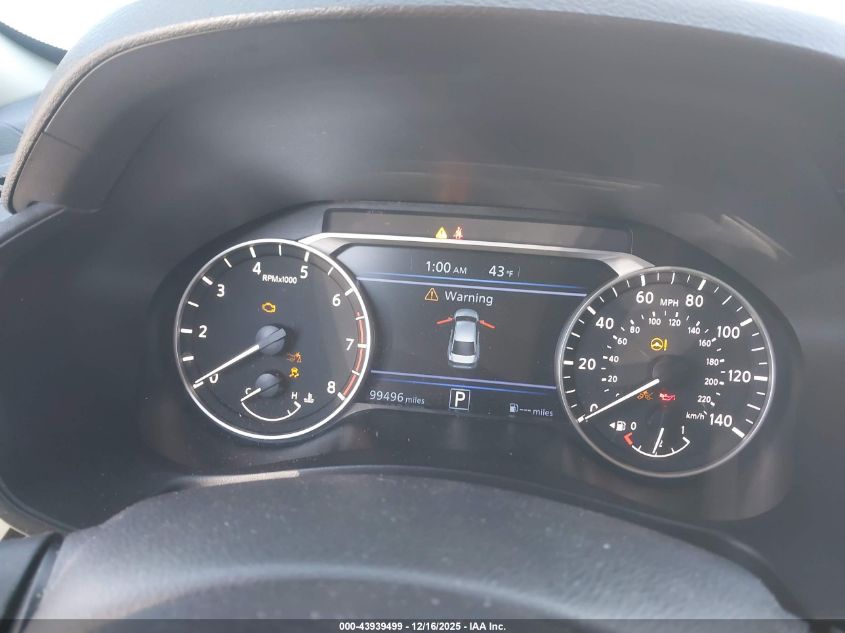 2021 Nissan Altima Sv Fwd VIN: 1N4BL4DV3MN346636 Lot: 43939499