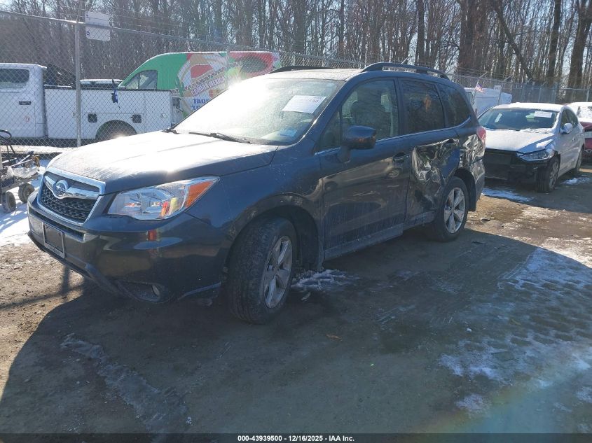 2015 Subaru Forester 2.5I Limited VIN: JF2SJAKC0FH563970 Lot: 43939500