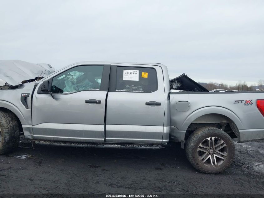 2021 Ford F-150 Xl VIN: 1FTEW1EP2MKD11391 Lot: 43939506