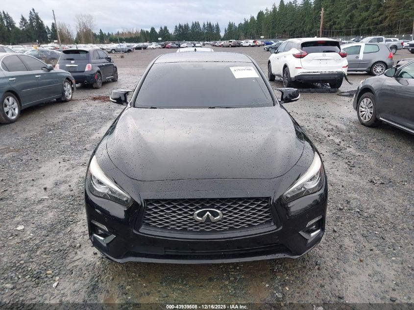 2018 Infiniti Q50 3.0T Luxe VIN: JN1EV7AP3JM352790 Lot: 43939508