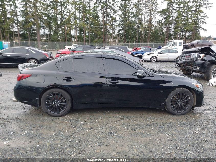 2018 Infiniti Q50 3.0T Luxe VIN: JN1EV7AP3JM352790 Lot: 43939508