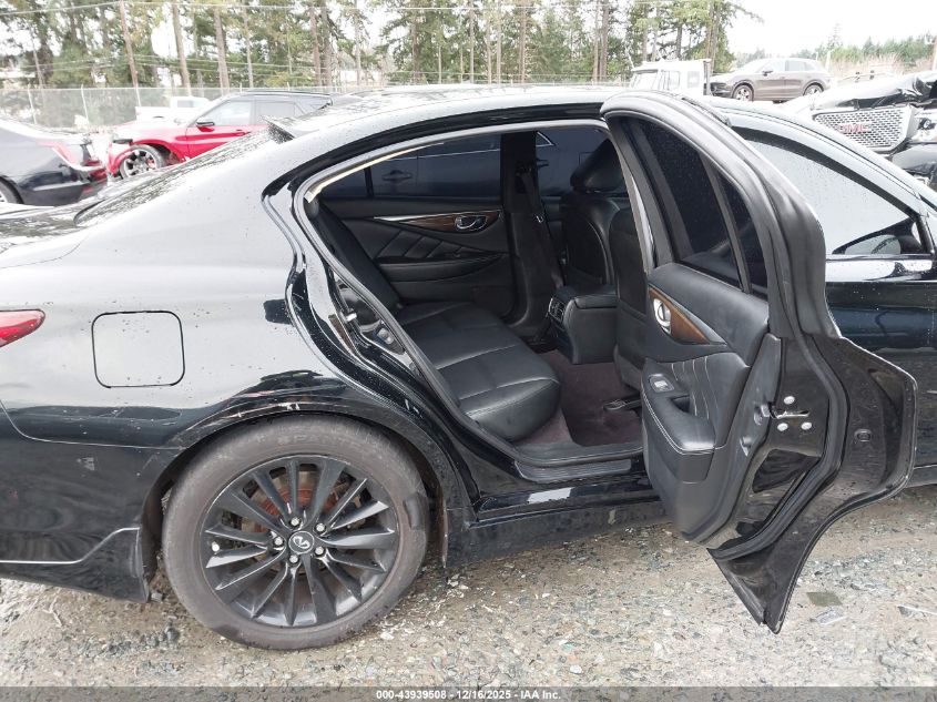 2018 Infiniti Q50 3.0T Luxe VIN: JN1EV7AP3JM352790 Lot: 43939508