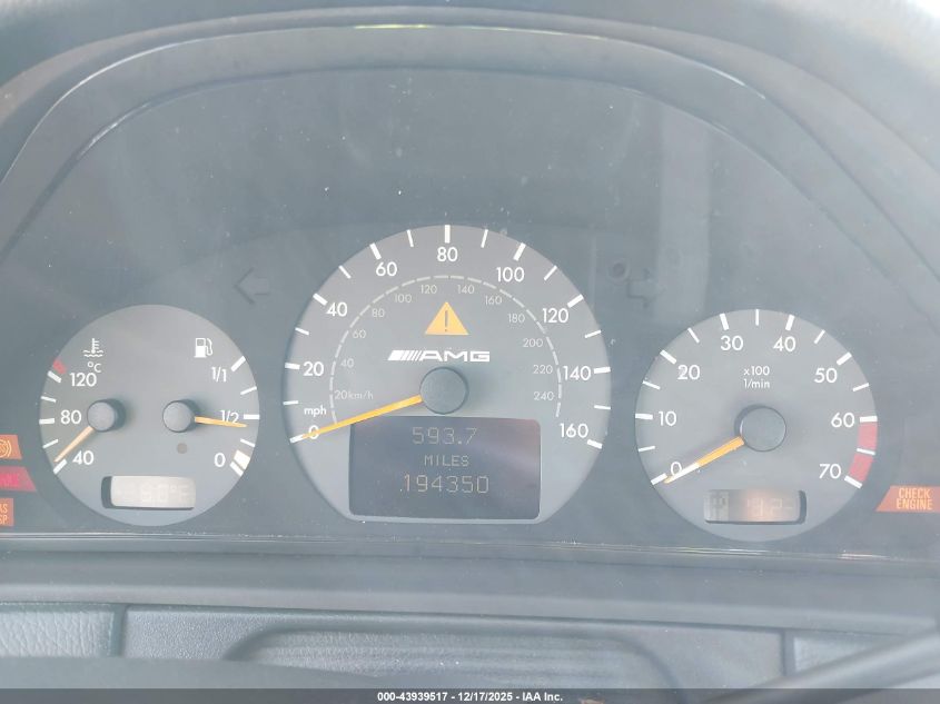 2002 Mercedes-Benz E 55 Amg VIN: WDBJF74J22B470924 Lot: 43939517