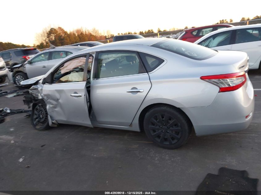 2014 Nissan Sentra Fe+ S/Fe+ Sv/S/Sl/Sr/Sv VIN: 3N1AB7AP4EL667301 Lot: 43939518