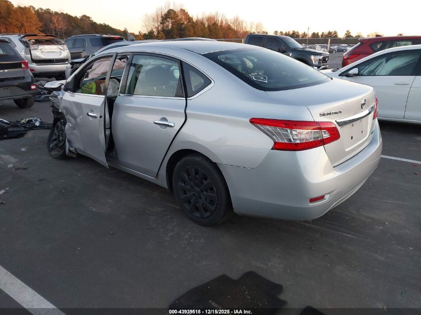 2014 Nissan Sentra Fe+ S/Fe+ Sv/S/Sl/Sr/Sv VIN: 3N1AB7AP4EL667301 Lot: 43939518