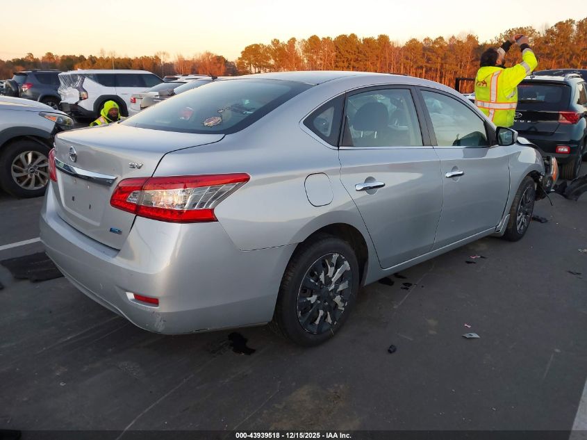 2014 Nissan Sentra Fe+ S/Fe+ Sv/S/Sl/Sr/Sv VIN: 3N1AB7AP4EL667301 Lot: 43939518