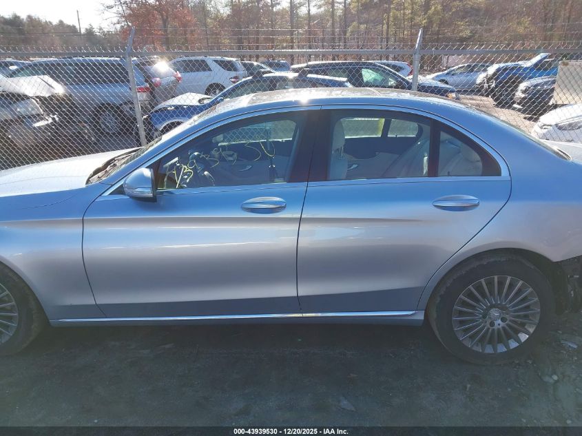 2015 Mercedes-Benz C 300 Luxury 4Matic VIN: 55SWF4KB3FU087920 Lot: 43939530