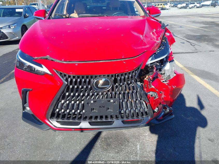 2022 Lexus Nx 350 Premium VIN: JTJGGCEZ2N2005387 Lot: 43939543