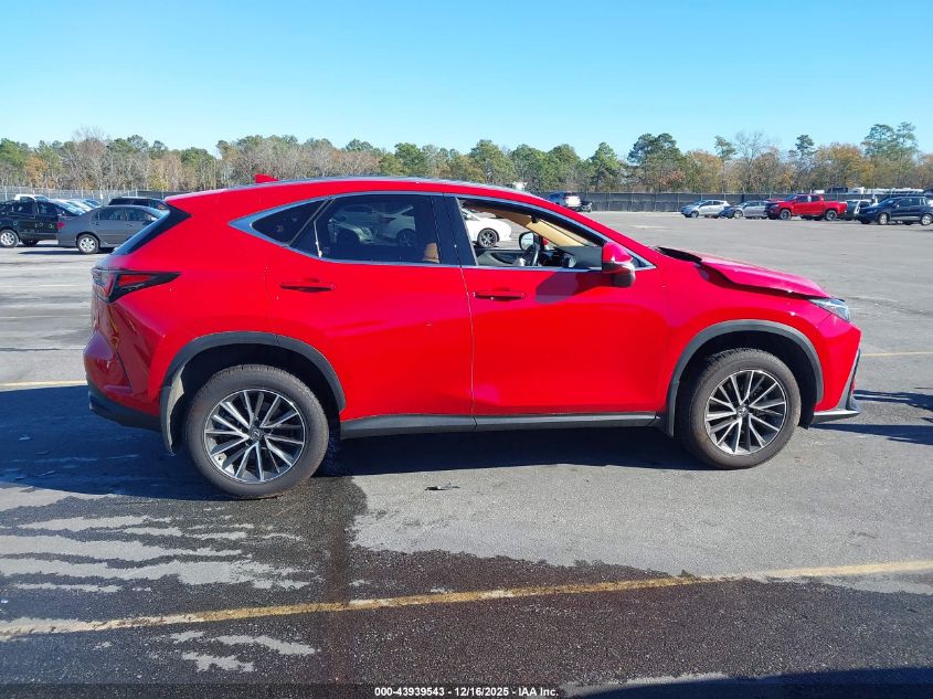 2022 Lexus Nx 350 Premium VIN: JTJGGCEZ2N2005387 Lot: 43939543