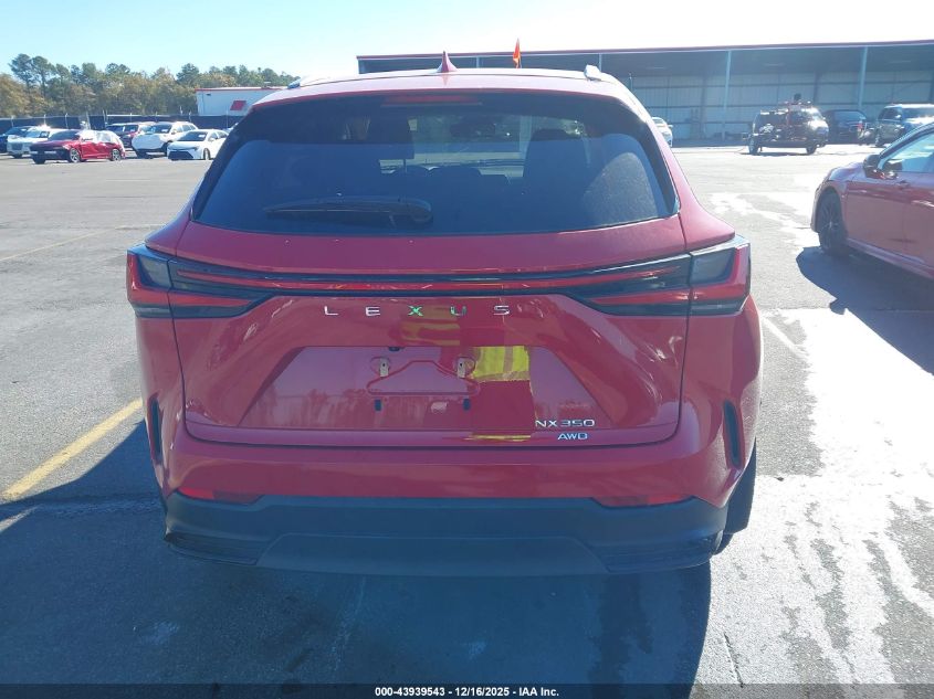 2022 Lexus Nx 350 Premium VIN: JTJGGCEZ2N2005387 Lot: 43939543