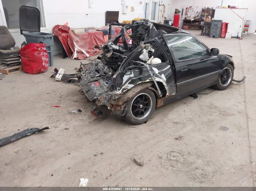 1989 Honda Civic Si VIN: 2HGED7360KH552052 Lot: 43939547