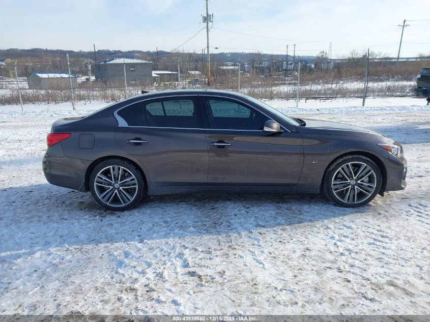 2014 Infiniti Q50 Sport VIN: JN1BV7AR8EM681740 Lot: 43939550