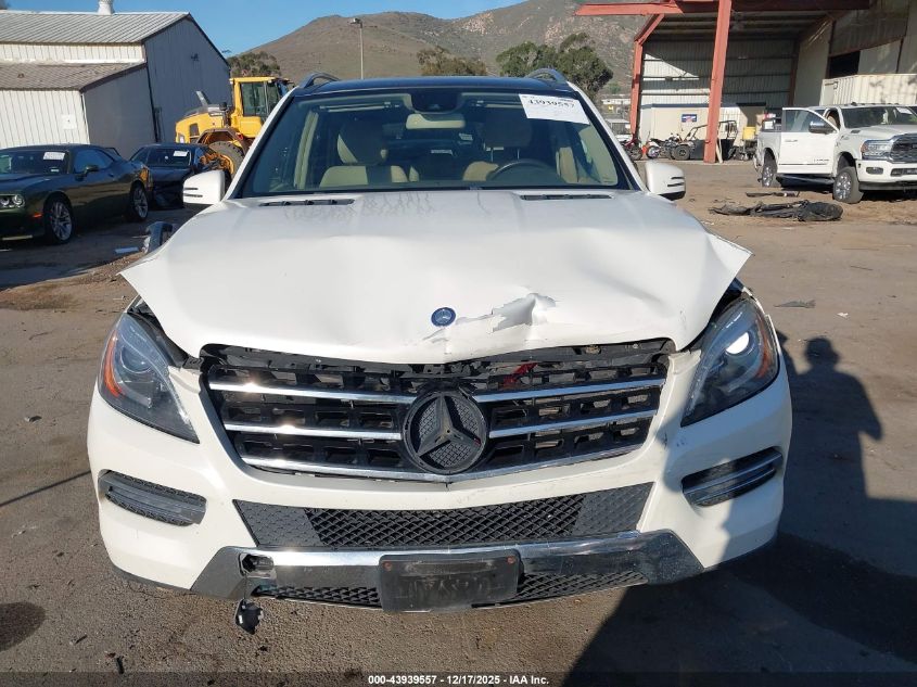 2014 Mercedes-Benz Ml 350 VIN: 4JGDA5JB0EA275506 Lot: 43939557