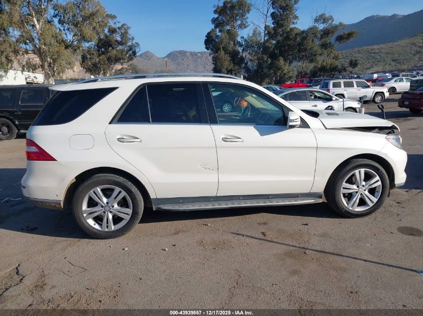 2014 Mercedes-Benz Ml 350 VIN: 4JGDA5JB0EA275506 Lot: 43939557
