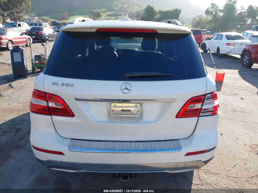 2014 Mercedes-Benz Ml 350 VIN: 4JGDA5JB0EA275506 Lot: 43939557