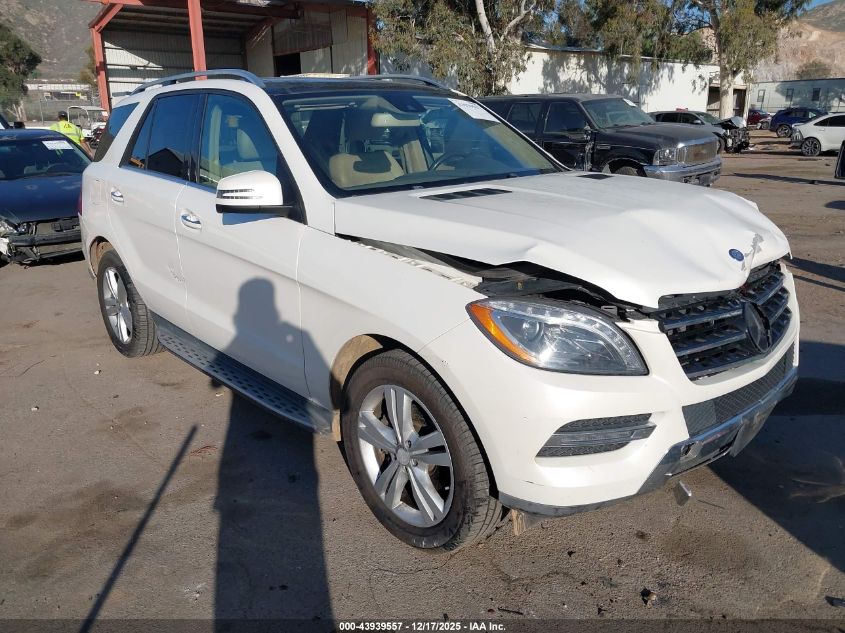 2014 Mercedes-Benz Ml 350 VIN: 4JGDA5JB0EA275506 Lot: 43939557