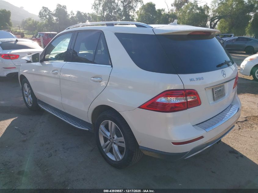 2014 Mercedes-Benz Ml 350 VIN: 4JGDA5JB0EA275506 Lot: 43939557