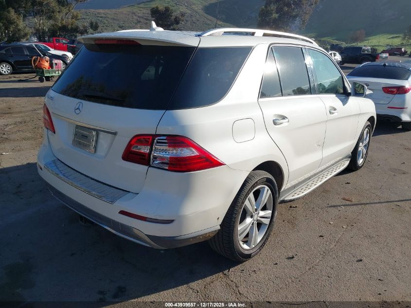 2014 Mercedes-Benz Ml 350 VIN: 4JGDA5JB0EA275506 Lot: 43939557