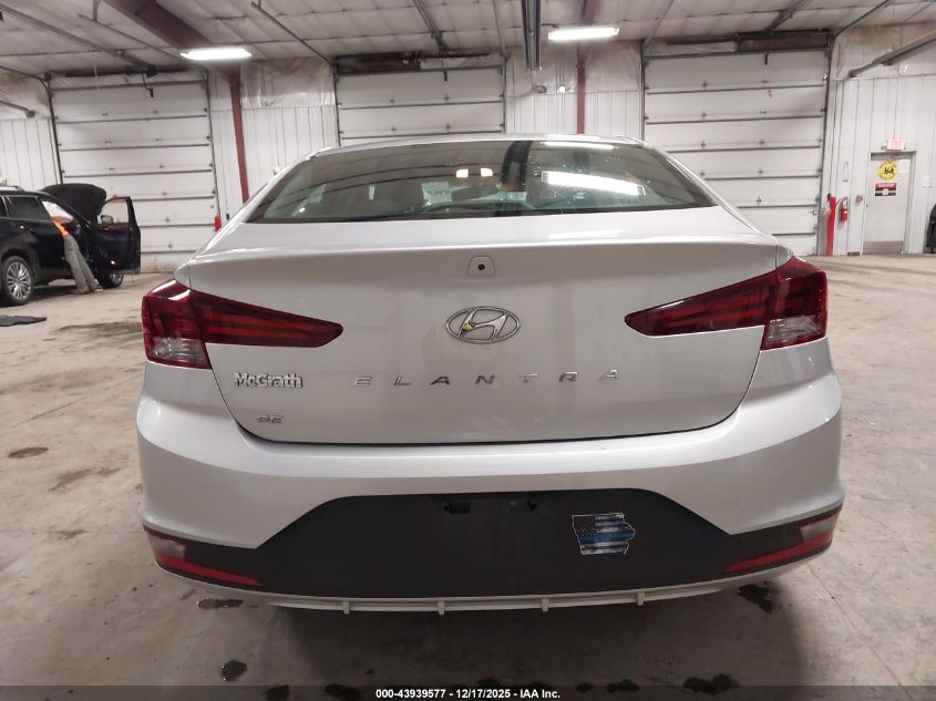 2019 Hyundai Elantra Se VIN: 5NPD74LF8KH449890 Lot: 43939577