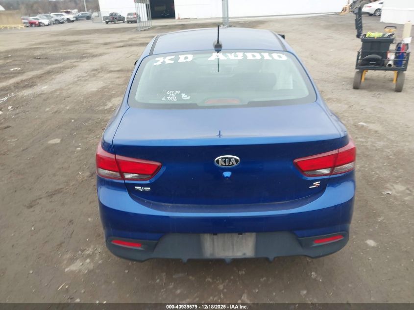 2020 Kia Rio S VIN: 3KPA24AD8LE321710 Lot: 43939579