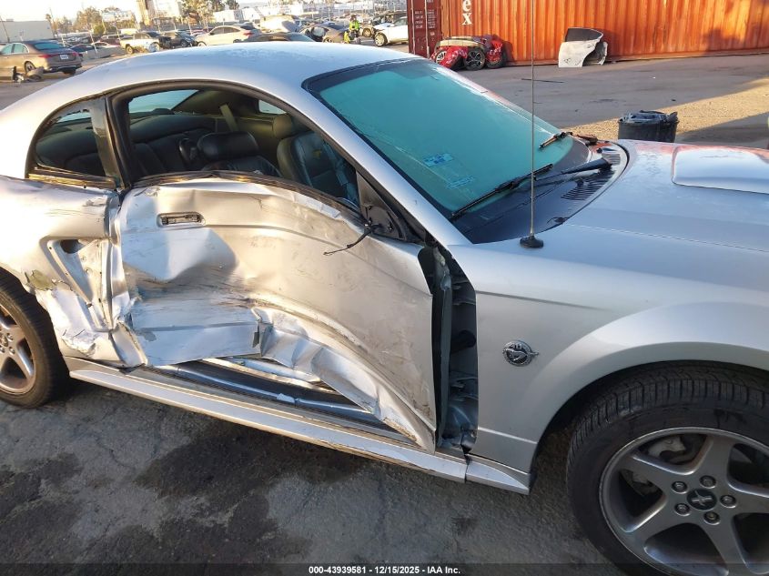 2004 Ford Mustang Gt VIN: 1FAFP42X54F177207 Lot: 43939581