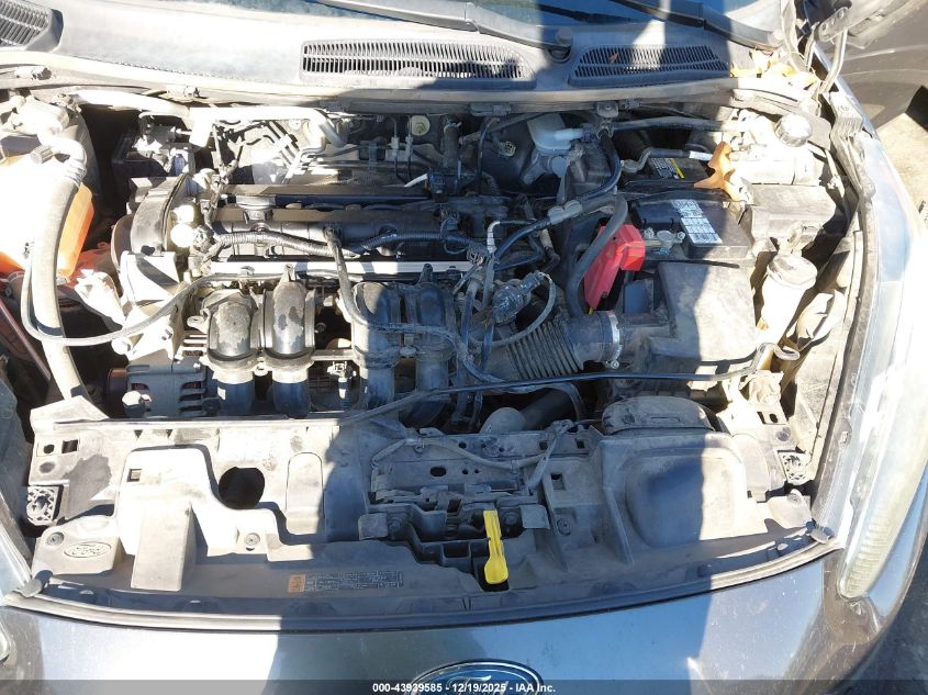 2019 Ford Fiesta Se VIN: 3FADP4BJ0KM122213 Lot: 43939585