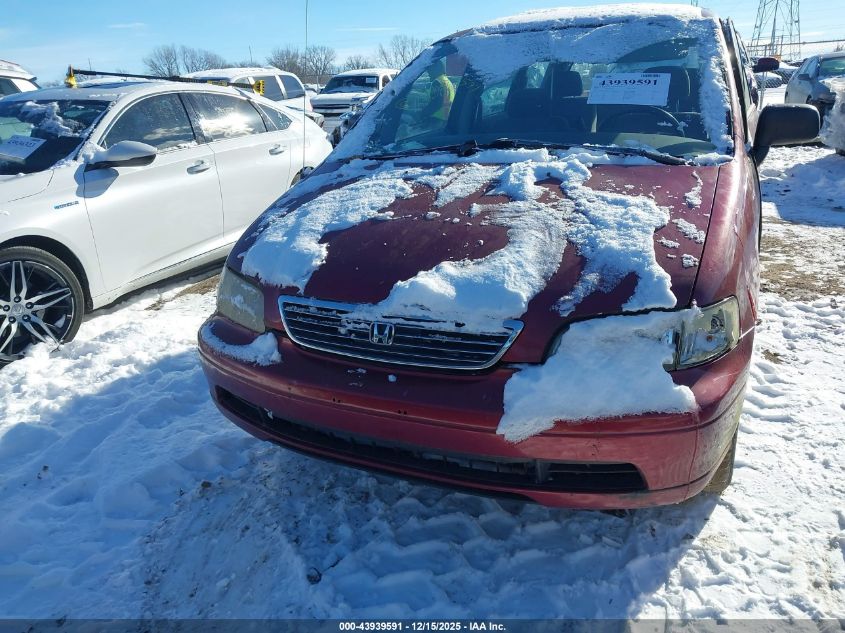 1995 Honda Odyssey Lx/Ex VIN: JHMRA186XSC028701 Lot: 43939591