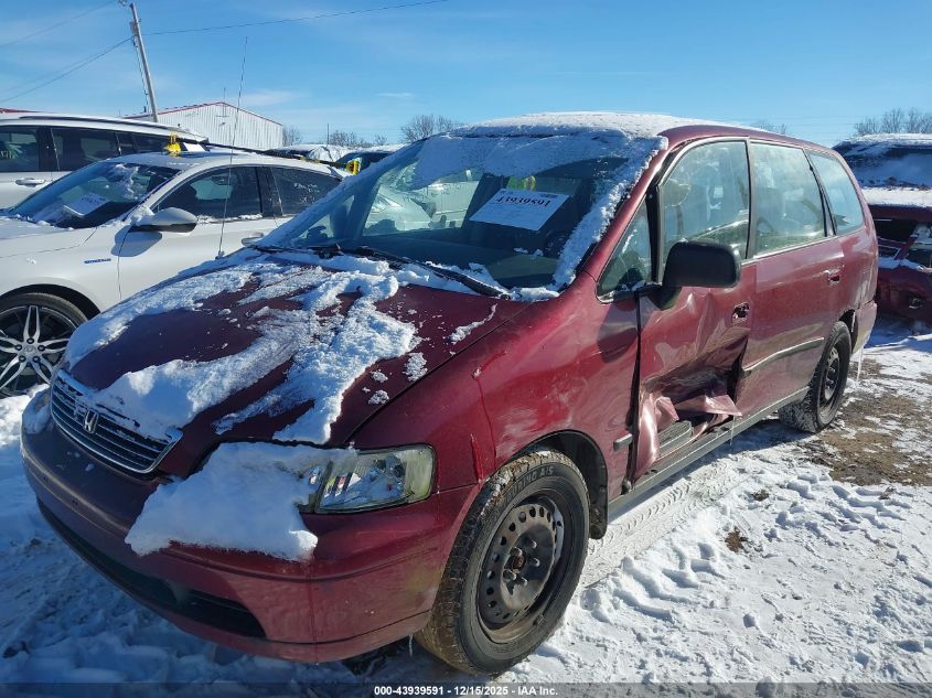 1995 Honda Odyssey Lx/Ex VIN: JHMRA186XSC028701 Lot: 43939591