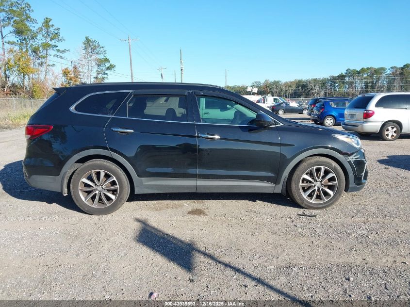 2017 Hyundai Santa Fe Se VIN: KM8SM4HF3HU233058 Lot: 43939593