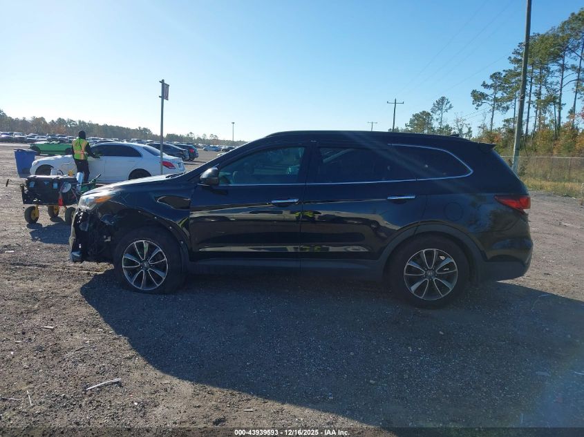 2017 Hyundai Santa Fe Se VIN: KM8SM4HF3HU233058 Lot: 43939593