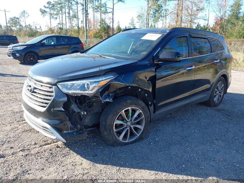 2017 Hyundai Santa Fe Se VIN: KM8SM4HF3HU233058 Lot: 43939593