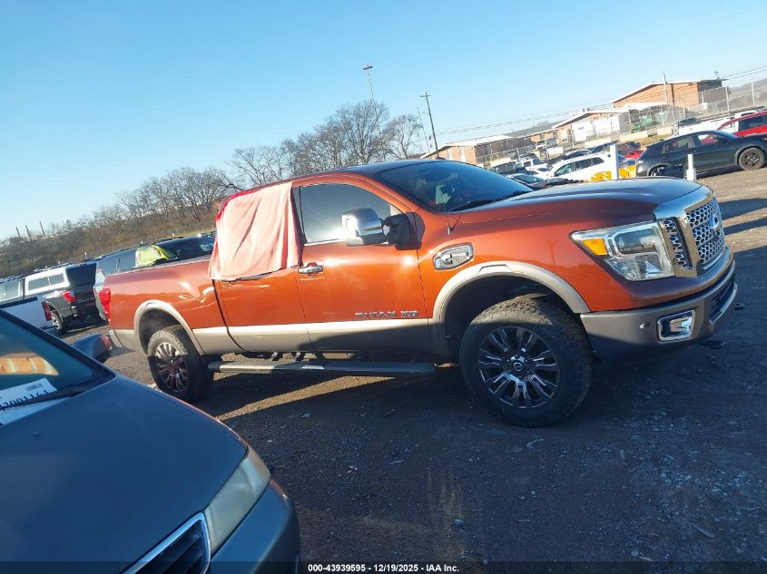 2016 Nissan Titan Xd Platinum Reserve Diesel VIN: 1N6BA1F44GN502381 Lot: 43939595